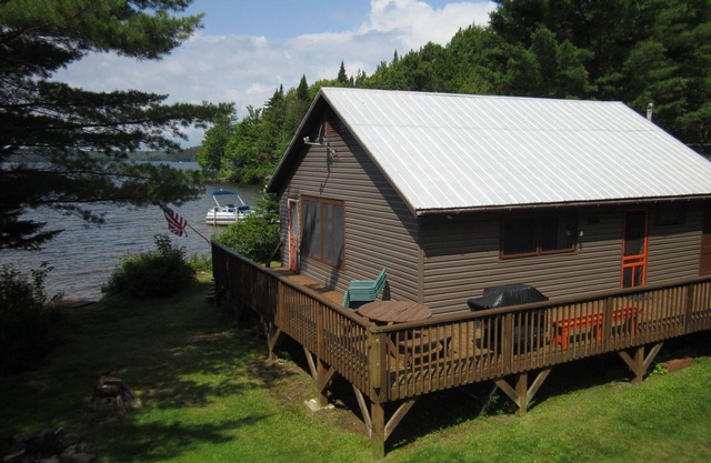 Limekiln Lake: Panorama Lodge Single Family Lakefront Adirondack Camp
