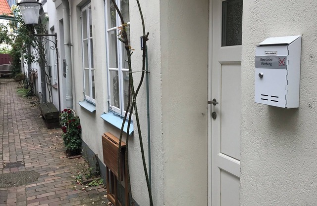 Listed old town house in Lübeck - quiet location