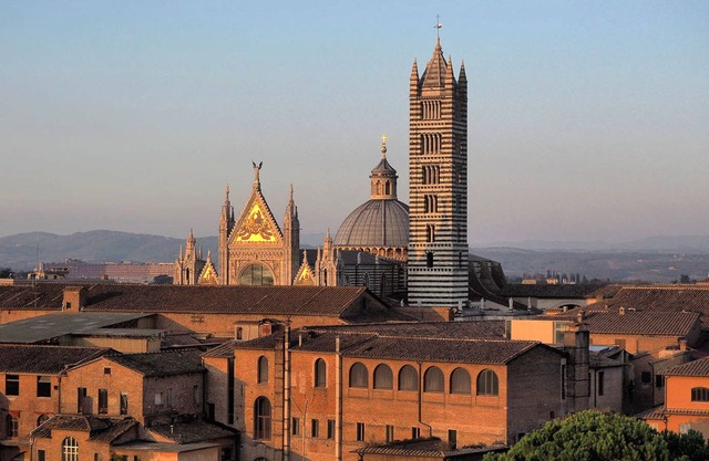 Live Siena from the very top
