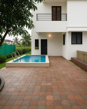 ll EMPYREAN STAY ll MOCKTAIL VILLA ll 2BHK ll AC ll PVT POOL ll FREE WIFI ll