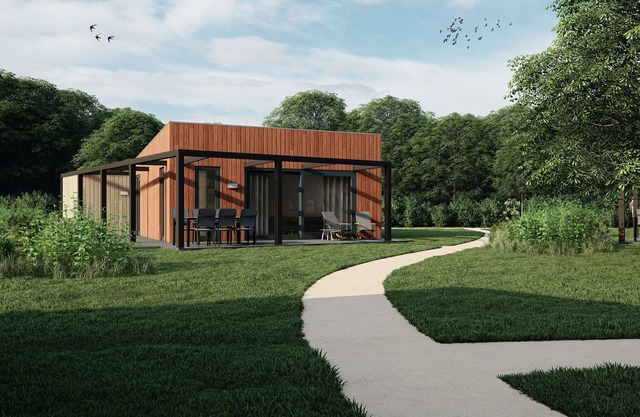 Lodge in Arcen by Recreational Lake