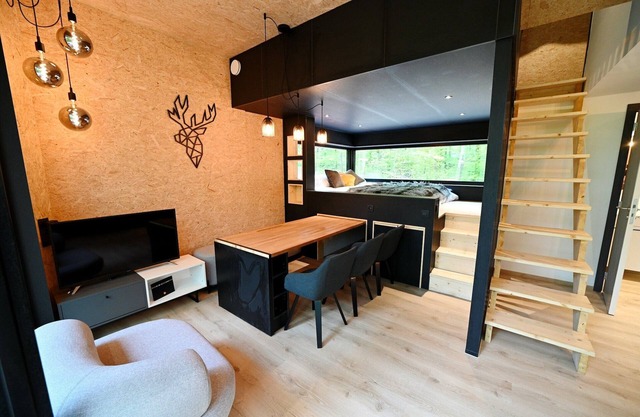 Lodge in Oignies Forest with Eco Design