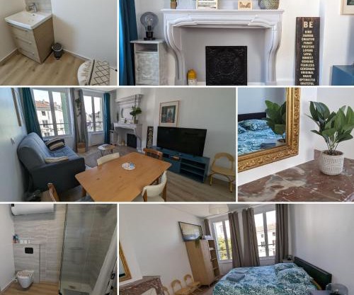 Logement MAZEL - Hypercentre - Parking et Gare proche - WIFI - Spacieux et Moderne - Tout confort - Géré par PrestaZen'Services