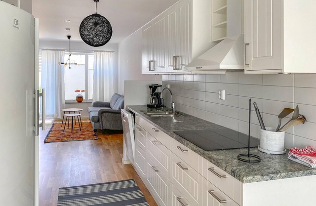 Look forward to this vacation home in the coastal village of Simrishamn
