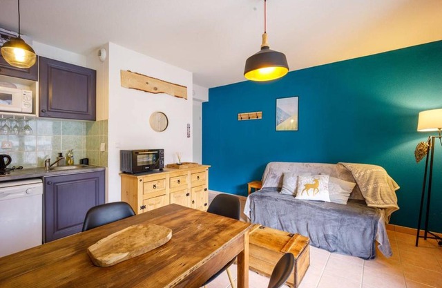 Loudenvielle : Appartement cosy pour 4 pers. avec terrasse et local à vélos - FR-1-695-23