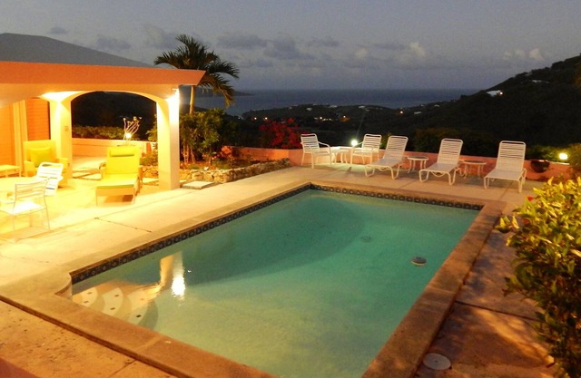 Lovely 4bed/4bath Caribbean Villa w/ Amazing Views!!Private Pool, A/C Throughout