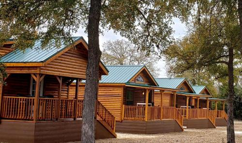 Lovely Nature Getaways near Austin, Texas, in this Cute Cabin Rental in Pipe Creek