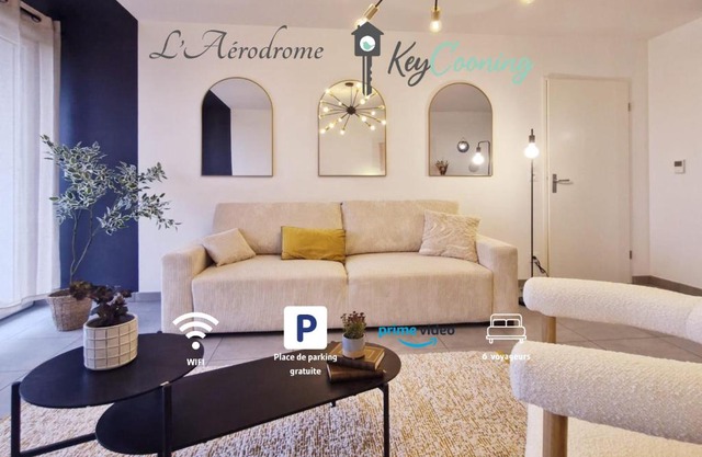 Luminea - Apt T3 avec parking souterrain - Aéroport Blagnac, MEET et tram