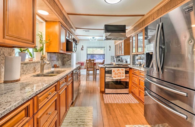 Lush Riverfront Escape w/Private Boat Dock!