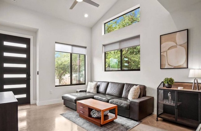 Luxe King Primary + Comfort and Cool Shaded Patio