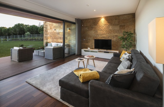Luxurious modern house in L'Orangerie, prestigious private residence with swimmi