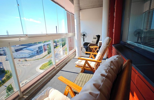 luxurious one-bedroom apartment near the city center