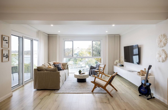 Luxurious Waterfront Retreat with Tennis Court