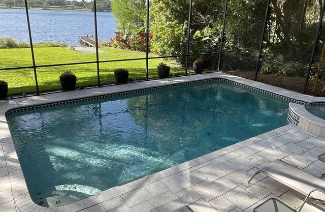 Luxury 3BR Lake House on Quiet Private Lake, with Pool and Hot Tub