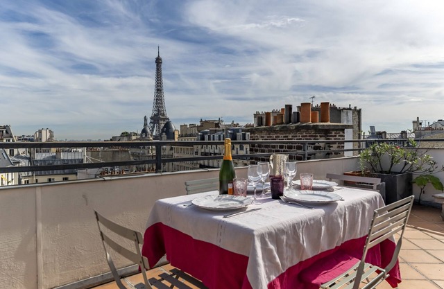 Luxury apartment/Rooftop - Trocadero/Tour Eiffel