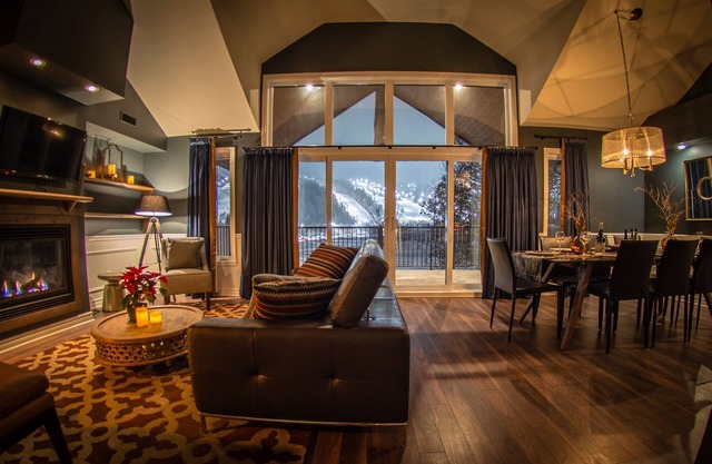 Luxury condo Mont St-Sauveur - Mountain View