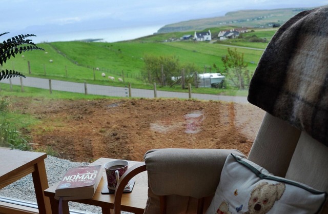 Luxury croft house with stunning views in a peaceful setting