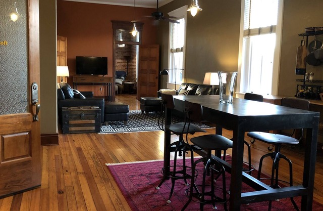 Luxury Loft on Historic Downtown Square