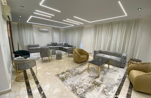 Luxury Mansion with pool and Jacuzzi in New Cairo.