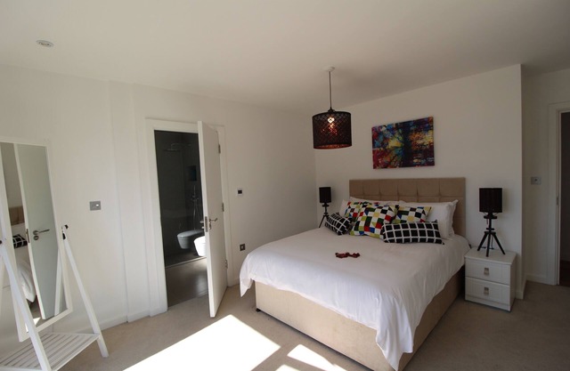 Luxury Modern 2 Bed Room 2 bathroom River View Apartment In Canary Wharf