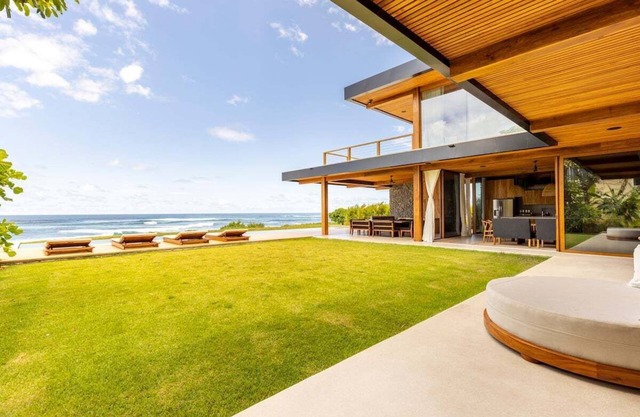 Luxury oceanfront villa, infinity pool + housekeeping & concierge included.