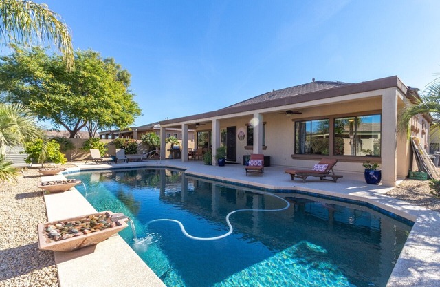 Luxury Palm Valley Home with Pool and Hot Tub!