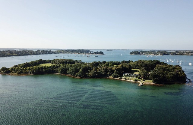 Luxury private island in the Gulf of Morbihan
