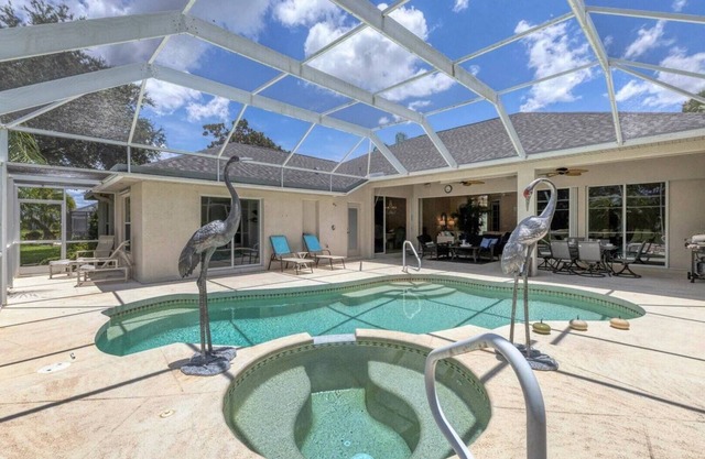 Luxury Private House with Pool on Charlotte Harbor Area, Charlotte County House 5848