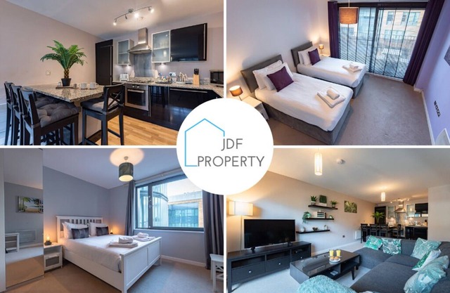 MAIDENHEAD Town Centre 2 BR + Balcony FREE Parking & WiFi, Near Windsor & London