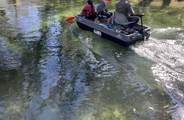 Main river home: Jon boat with trolling motor and hot tub!