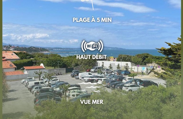 Maison basque - Vue Océan - 10 pers - Plage