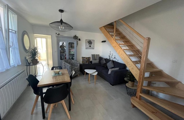Maison chaleureuse avec terrasse privative proche de la gare et du centre-ville