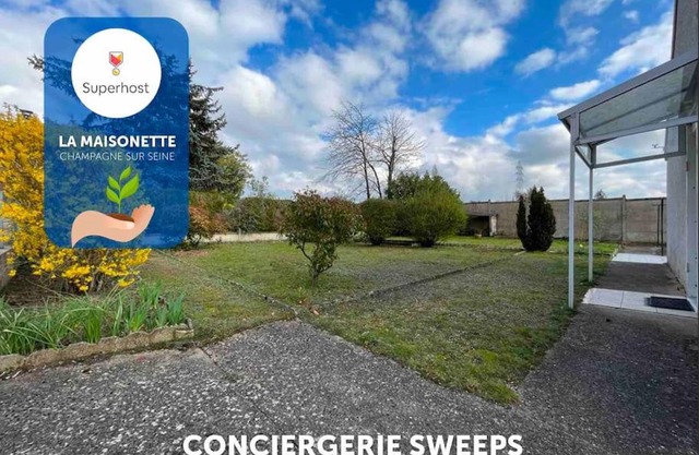 Maisonnette - jardin extérieur