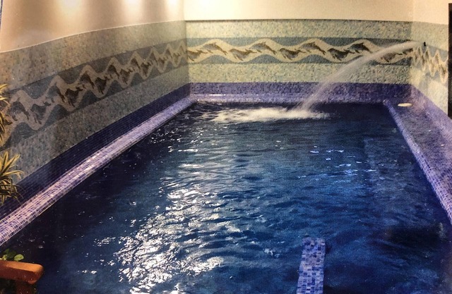 Mansion with garden, indoor heated pool and outdoor pool.