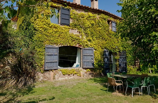Masia Vilatersana, within the Natural Park and fauna reserve