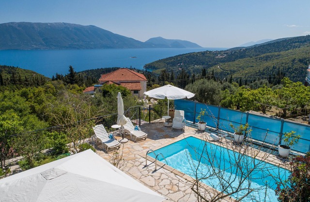 Matsoukata-Fiskardo, Spectacular view of Ithaca