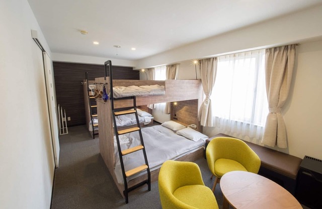 Maximum 6 people Nonsmoking bunk bed x 2 Doubl/Osaka Ōsaka