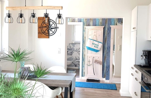 Meerbüsum * App.1a * near lagoon * terrace & barbecue * suitable for allergy sufferers, 2 bedrooms