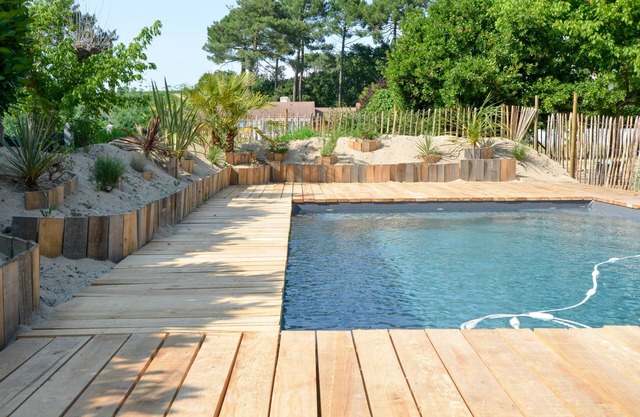 Mimizan large renovated house with pool near beach and bike path