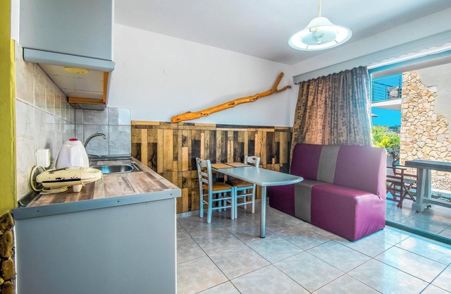 'Mirage Arillas Studio Type A9' next to Beach with Balcony, Shared Pool & Wi-Fi