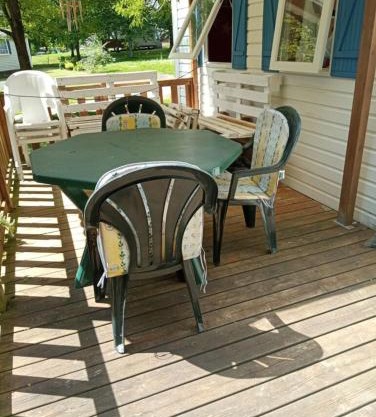 Mobil-home au camping de bairon