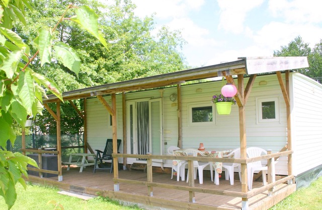 Mobile Home situated on our Mini Campsite in the Dordogne