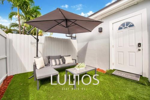 Modern 1BR 15min to MIA Kitchen & Private Entrance L08A
