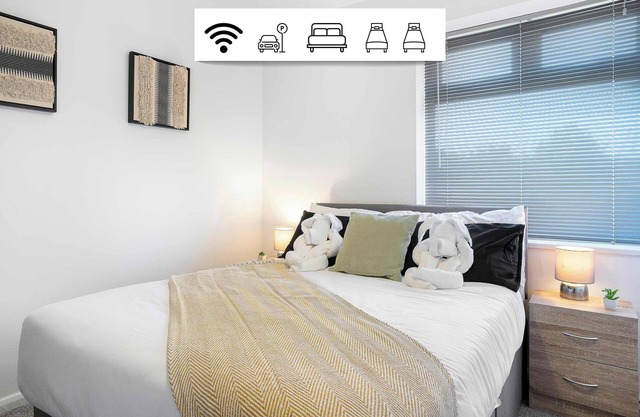 Modern - 2 Bed - Free Parking