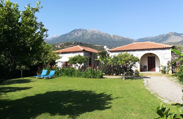 Modern and lovely decorated stone bungalow in beautiful complex