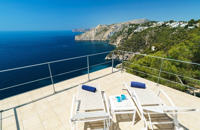 Modern and romantic luxury villa with private pool in Javea, Costa Blanca, Spain for 6 persons