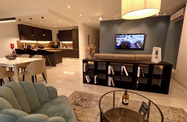 Modern Apartment in St. Julian's Malta, with Breathtaking Views of Spinola Bay