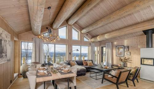 Modern Cabin With Beautiful Design By Gålåvatn