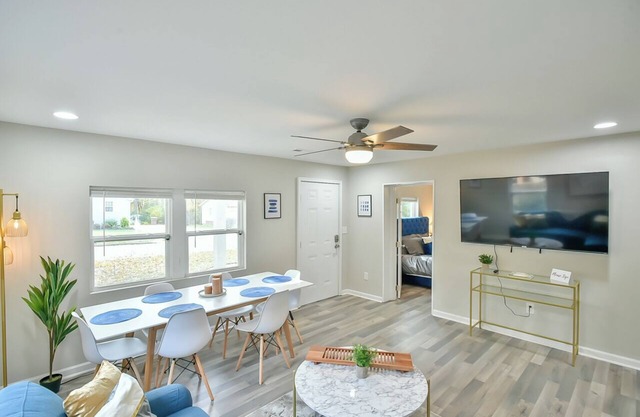 Modern & Cozy Home w/Fire Pit & Grill, Near High Point