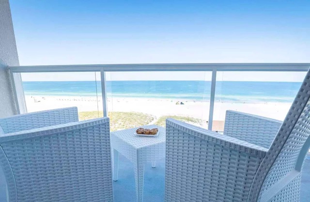 Modern Design Gulf Facing Condo on the Beach